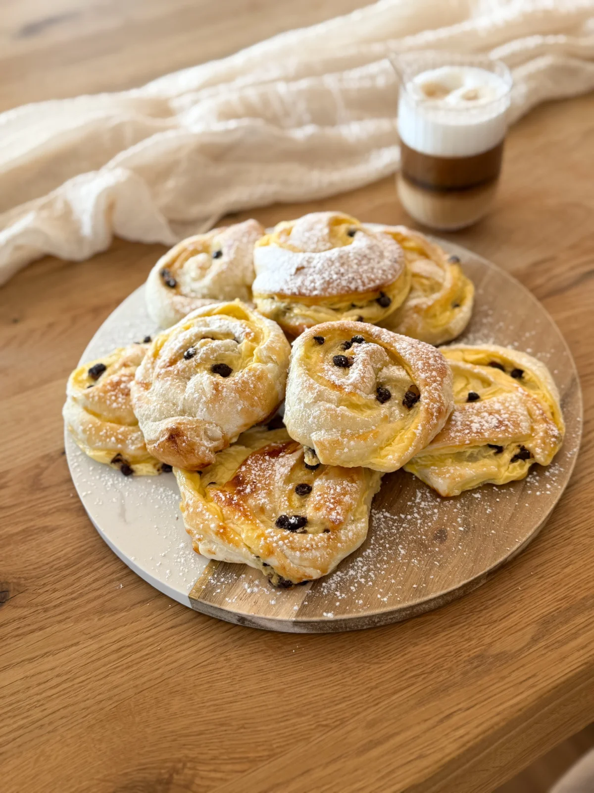 Vanille Schoko Schnecken