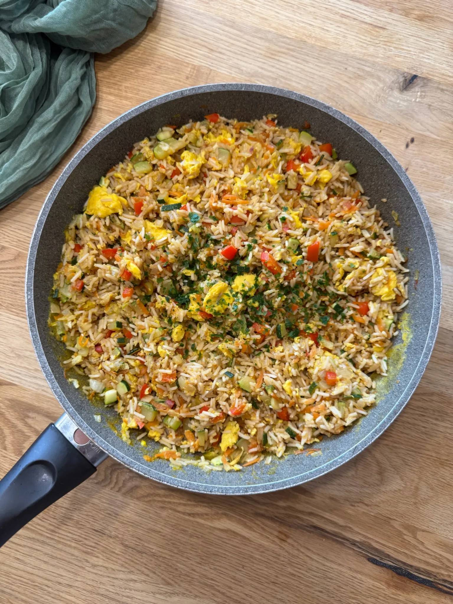 Gebratener Reis mit Ei