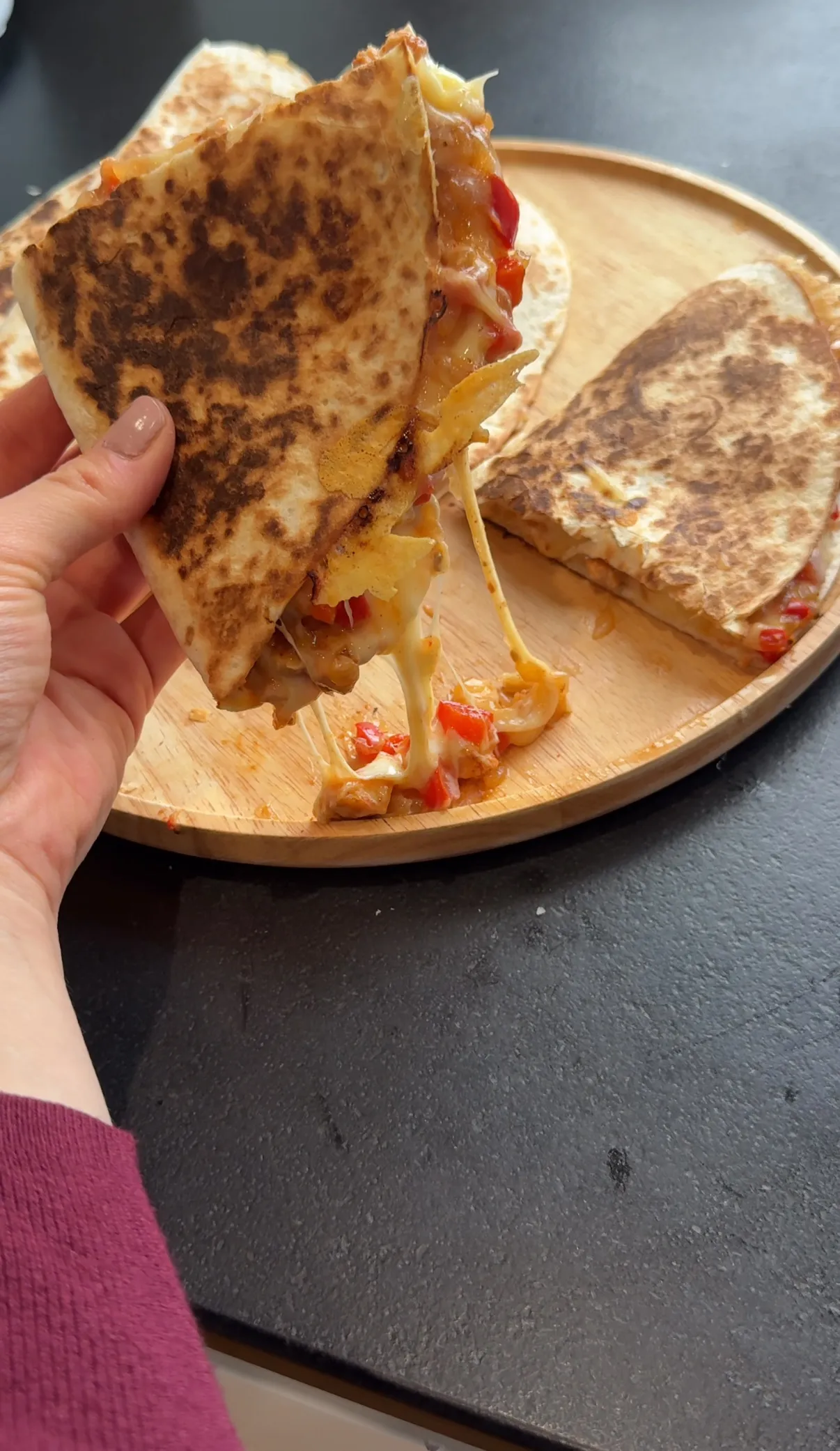 Hähnchen Quesadillas
